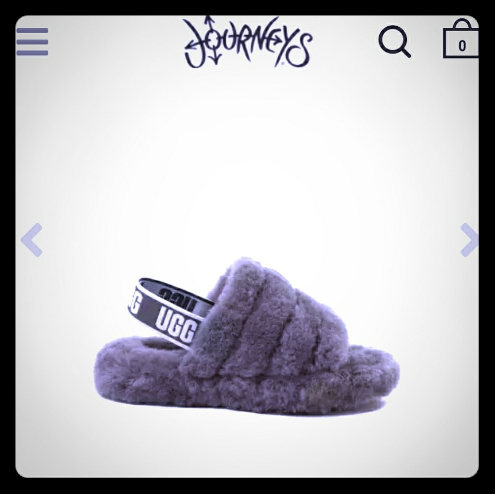 Ugg size 8 fluff yeah slide slippers